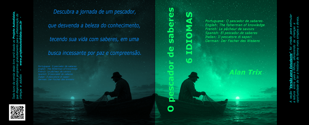 Capa do livro O Pescador de Saberes 6 IDIOMAS